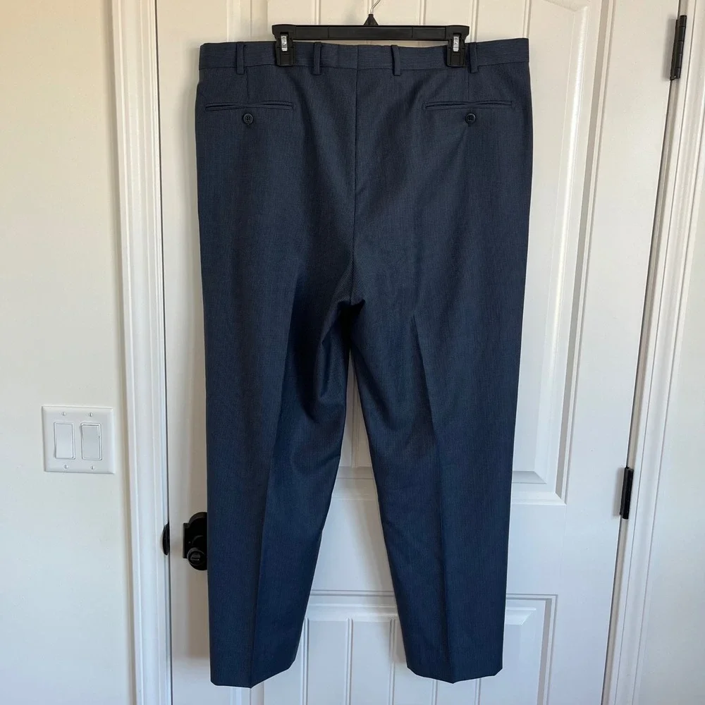 Zanella Wool Benny Dress Pants‎ Made in Italy Blue Men's 40 work pants